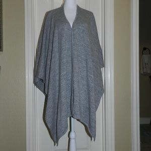 Open Front Long Cardigan OS